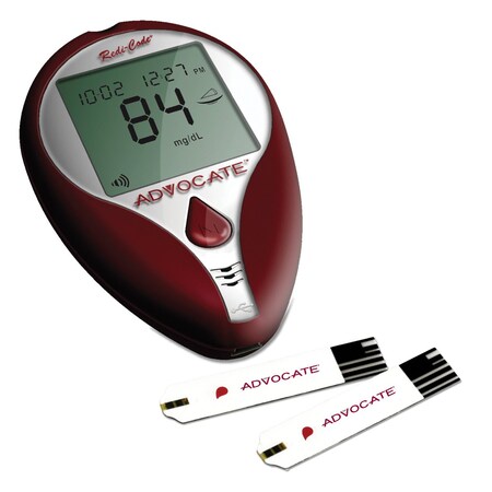 Advocate Redi-Code Plus Speaking Blood Glucose Meter BMB001-S